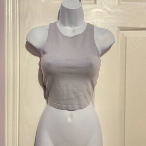 Forever 21 Women's Blue Crop-top